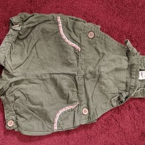 Carter's overall shorts 12M